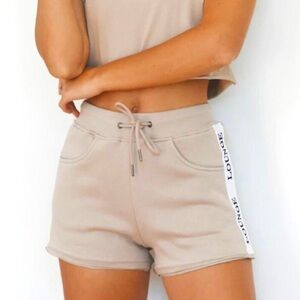 Lounge Underwear Beige Shorts